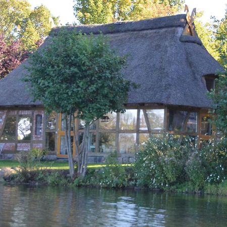 Reetdachkate Auf Gestuet Schierensee Grebin Εξωτερικό φωτογραφία